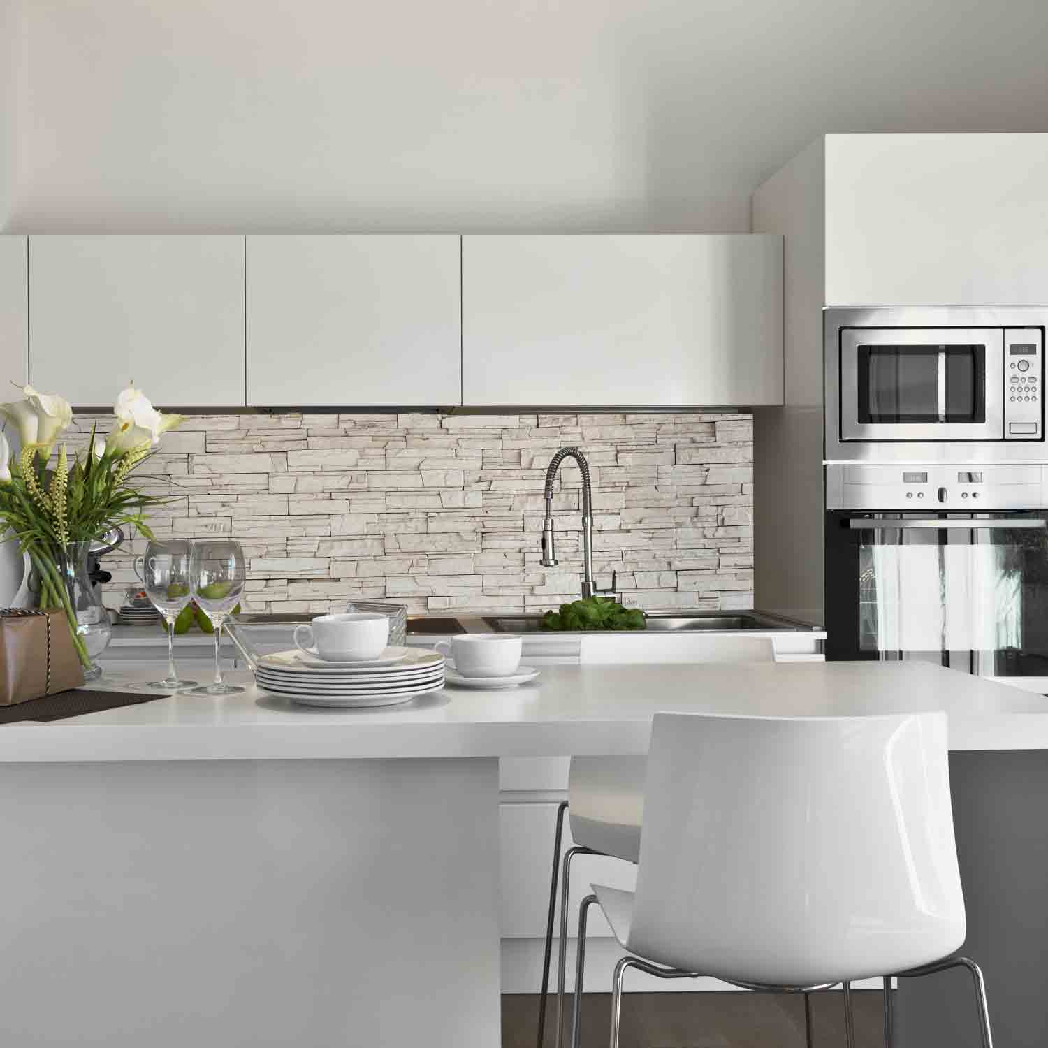 Kitchen Panel Rocky Wall