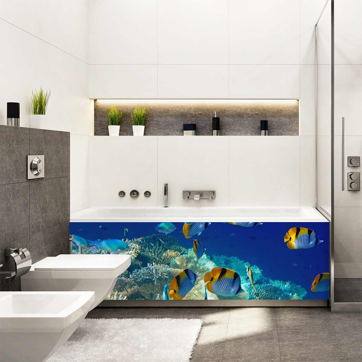 Shower Unterwasser