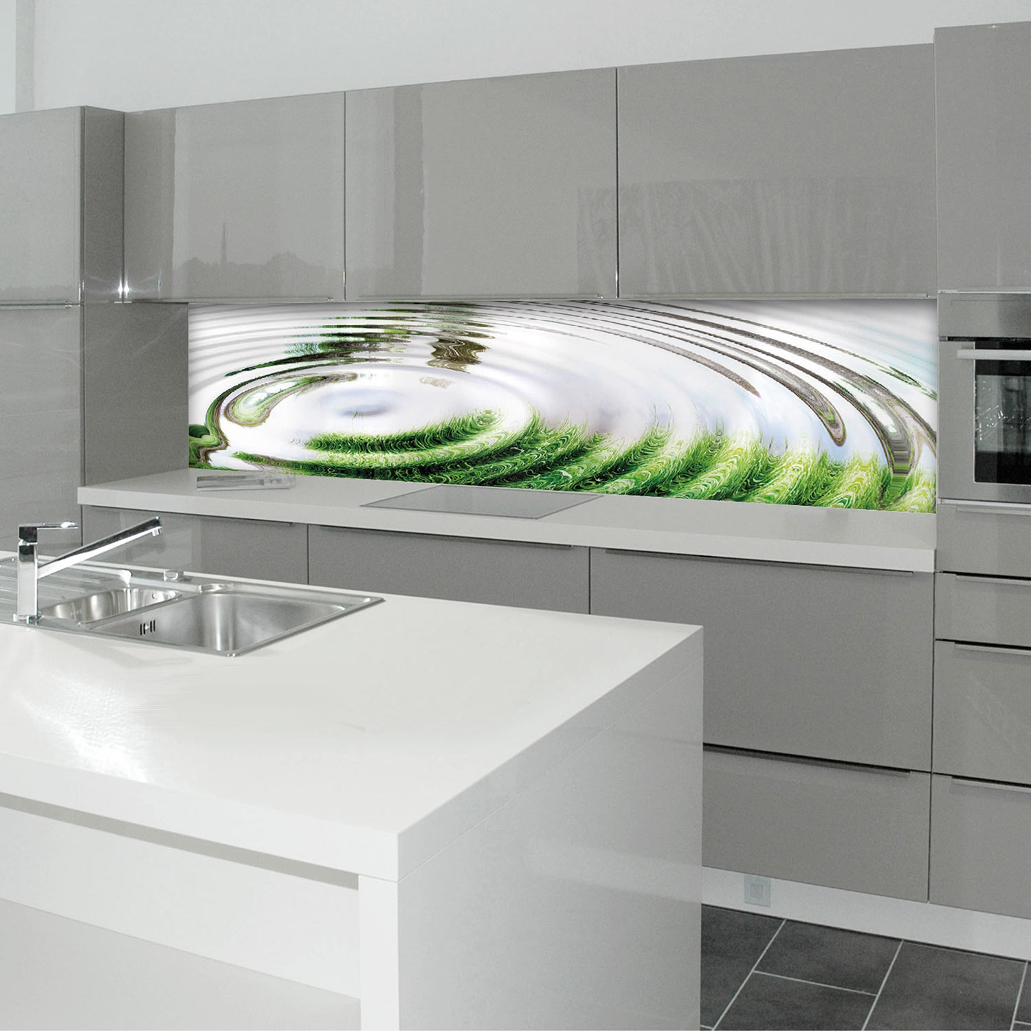Kitchen Panel Wassertropfen