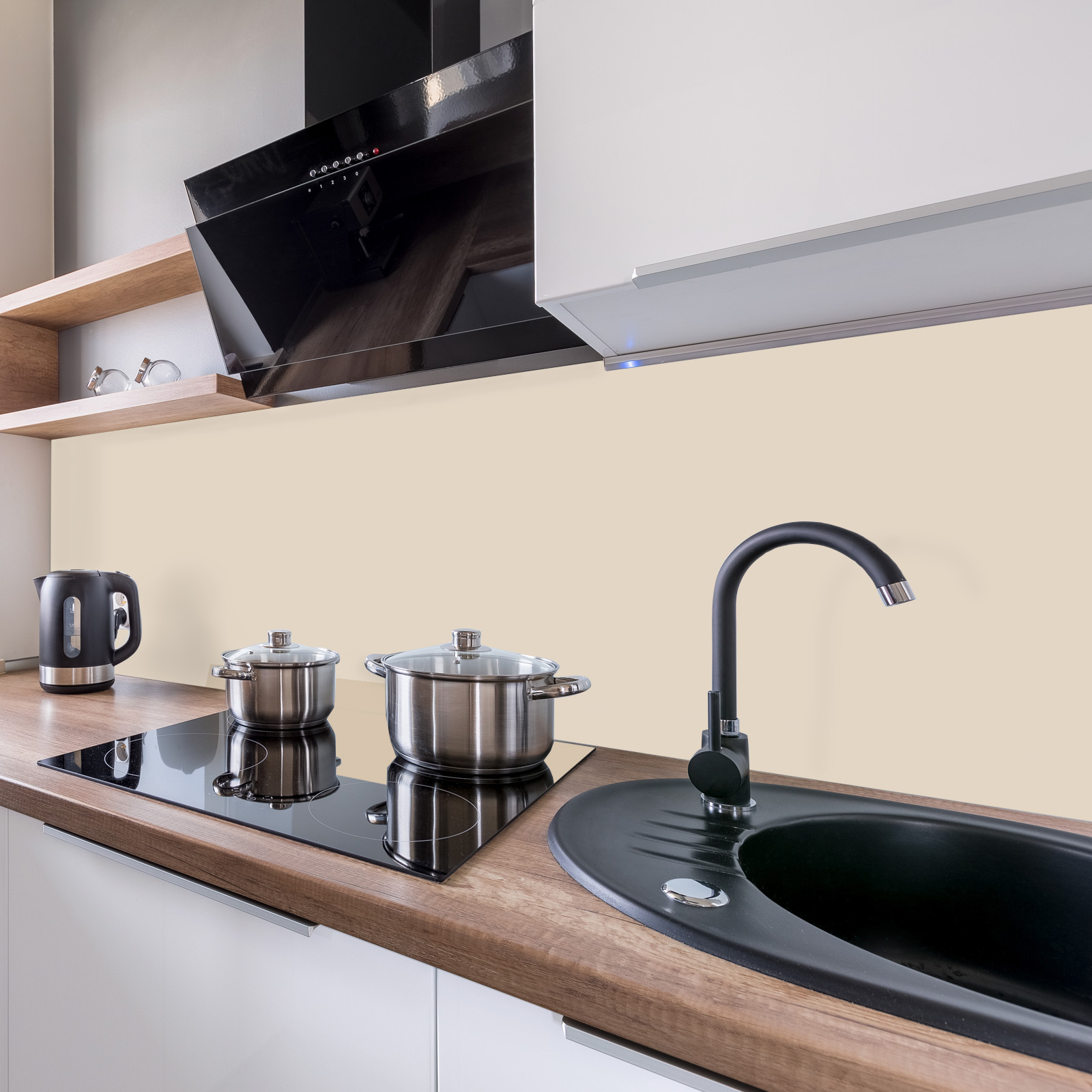 Kitchen Panel RAL 1013 - Perlweiß