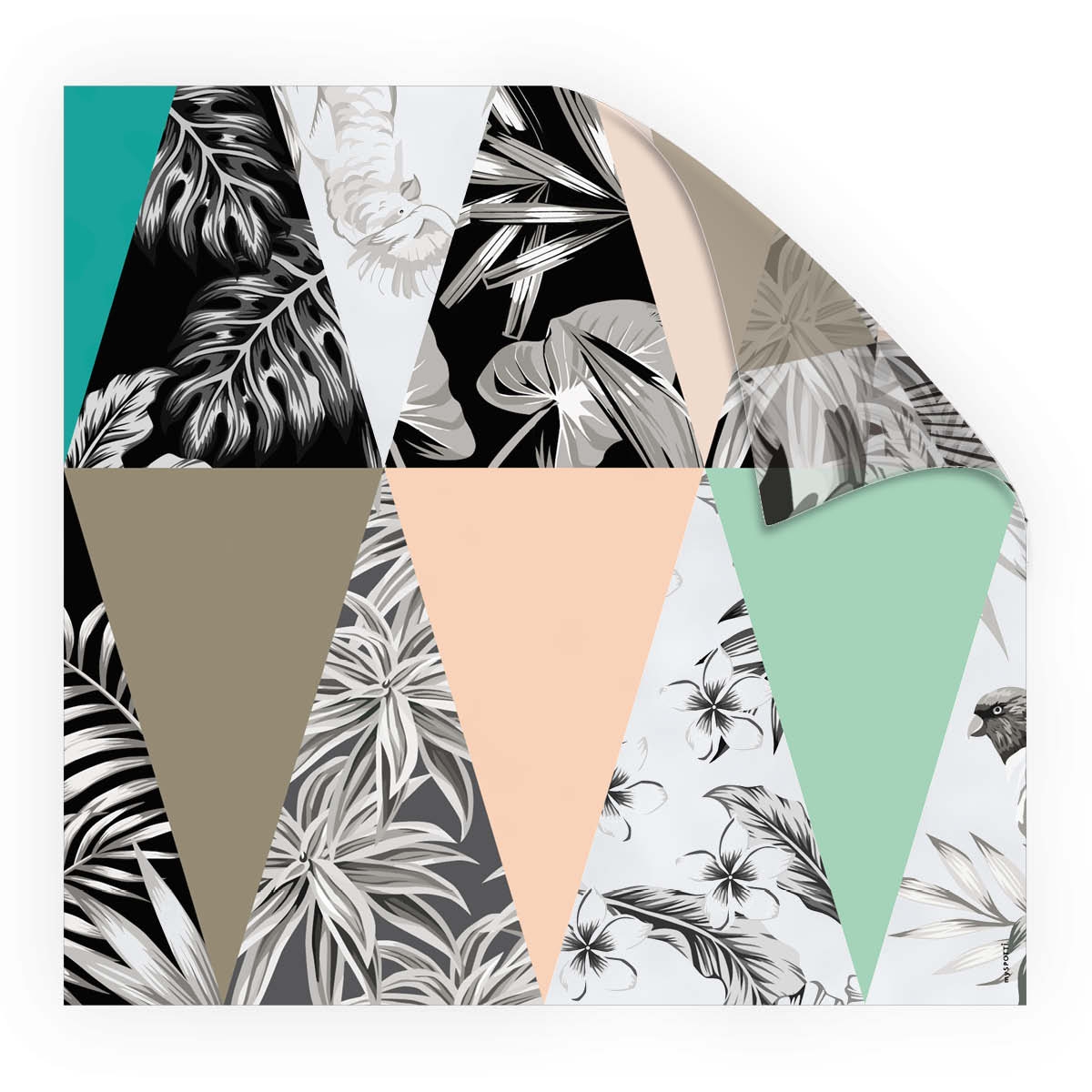 Look Triangle Jungle