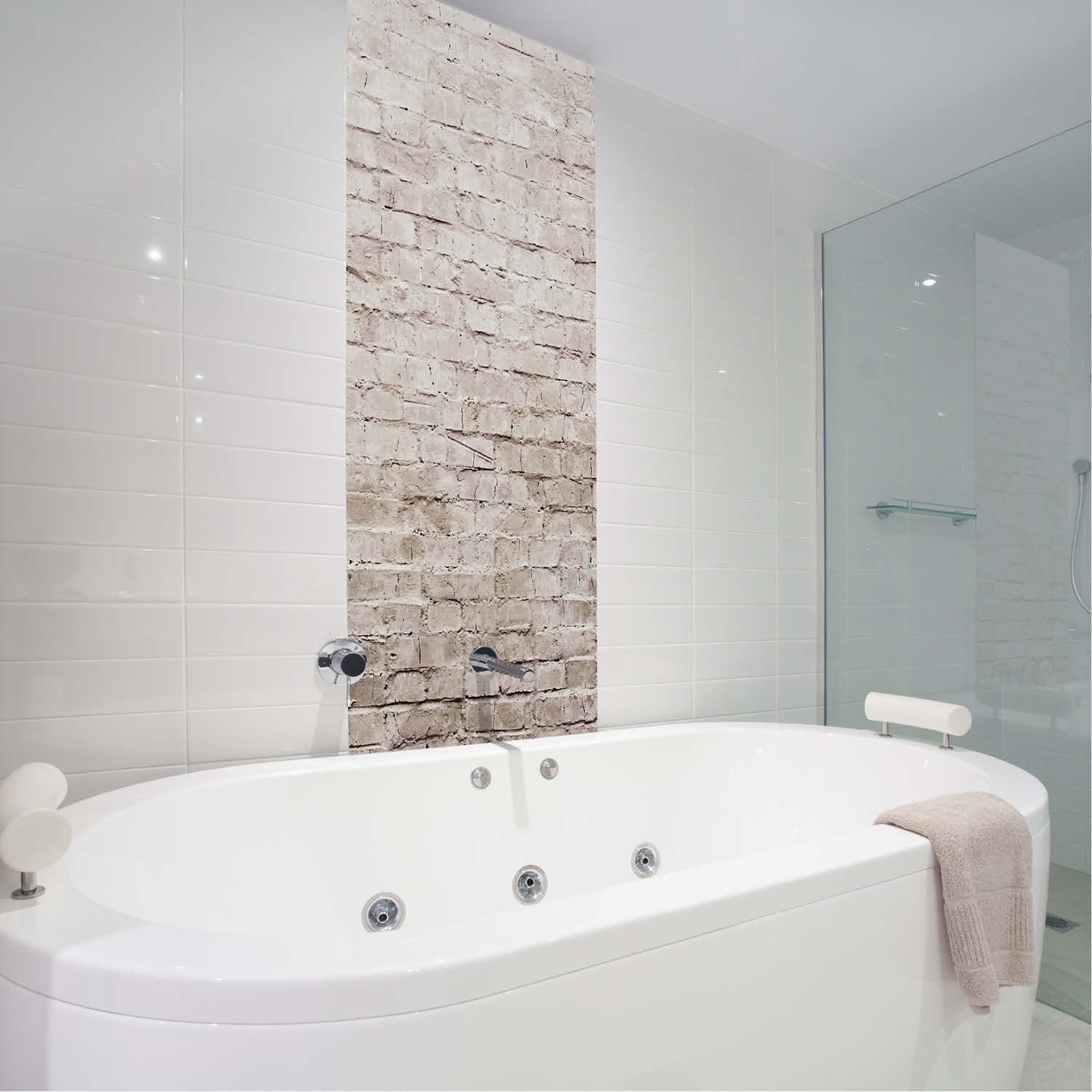 Shower Mauerwerk