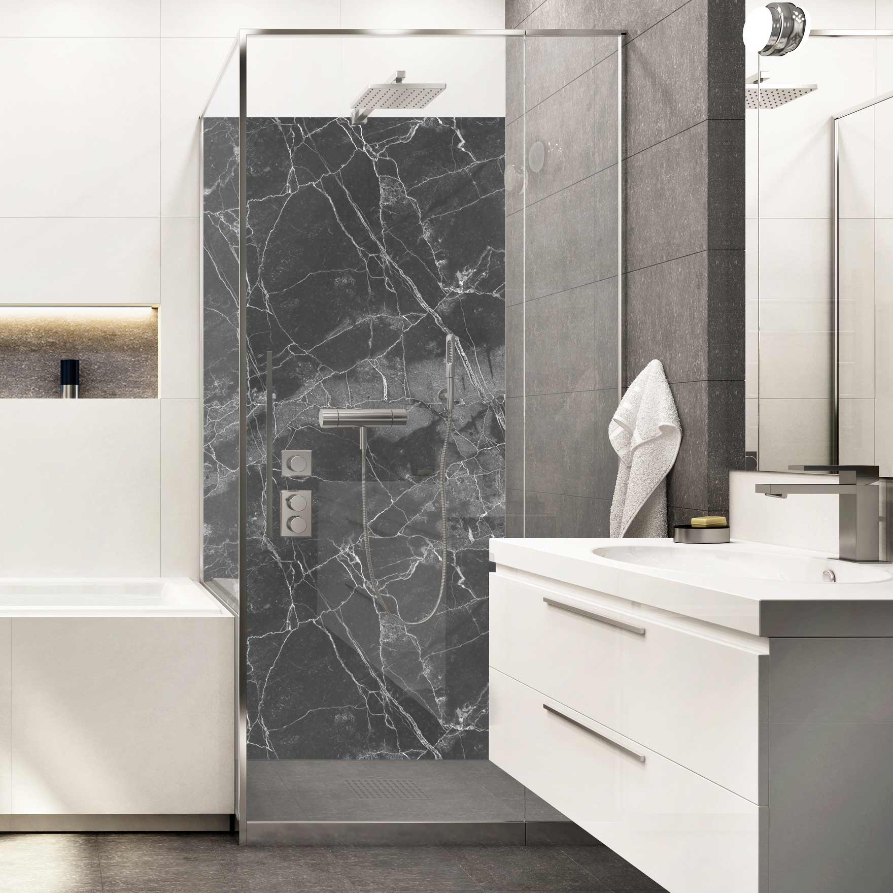 Shower Marmor Black