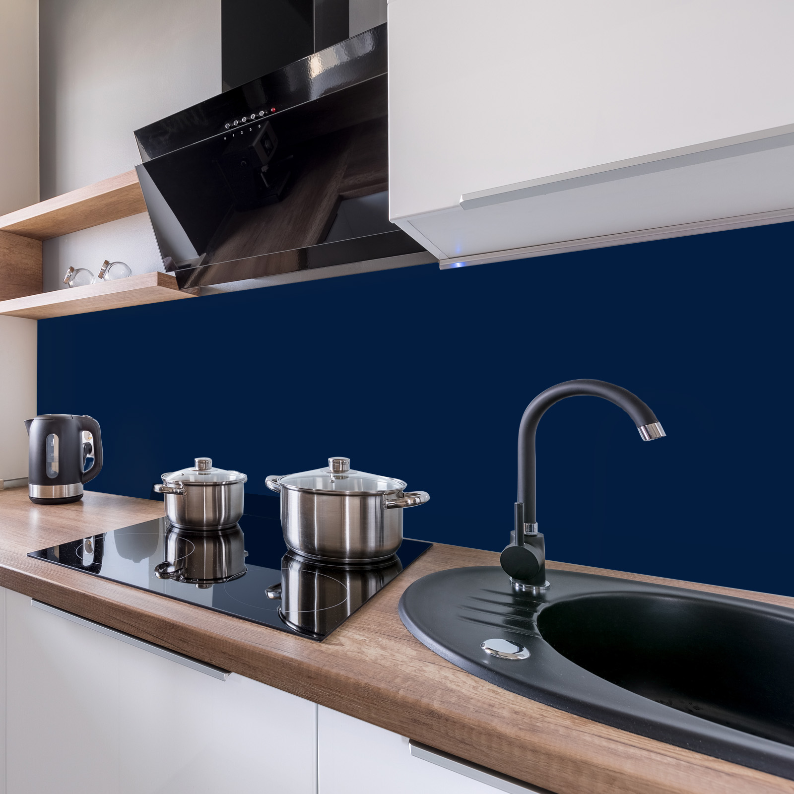 Kitchen Panel RAL 5011 - Stahlblau