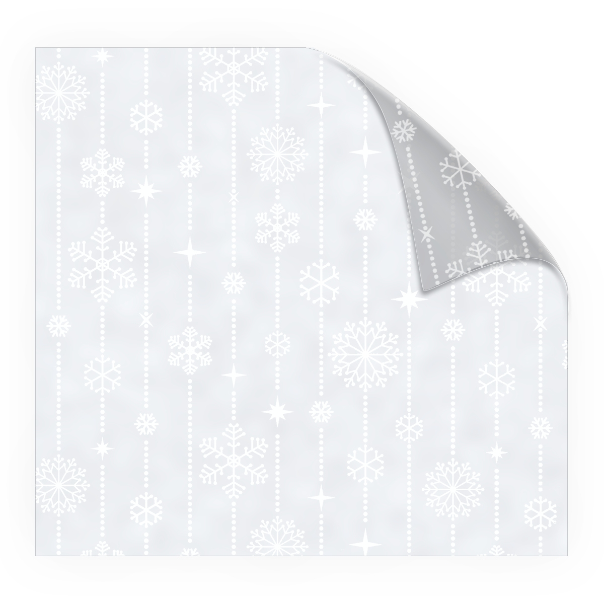Look Schneeflocken White