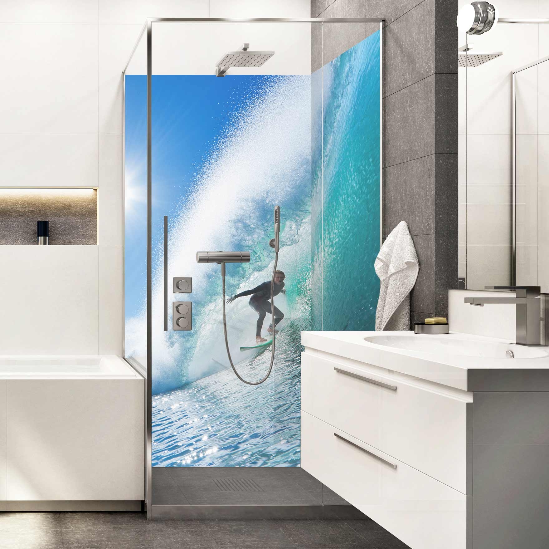 Shower Surfing USA