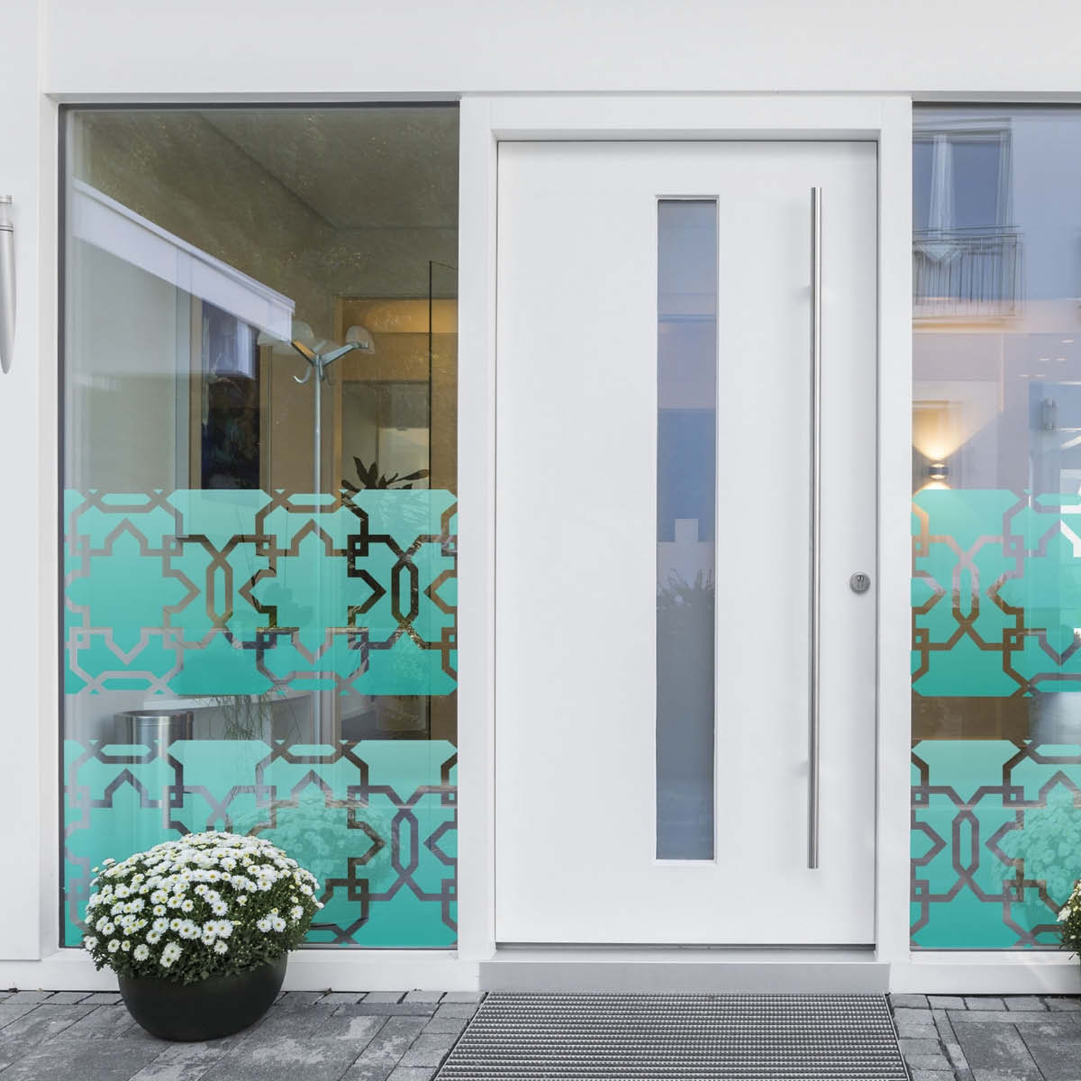 Look Oriental Pattern Turquoise