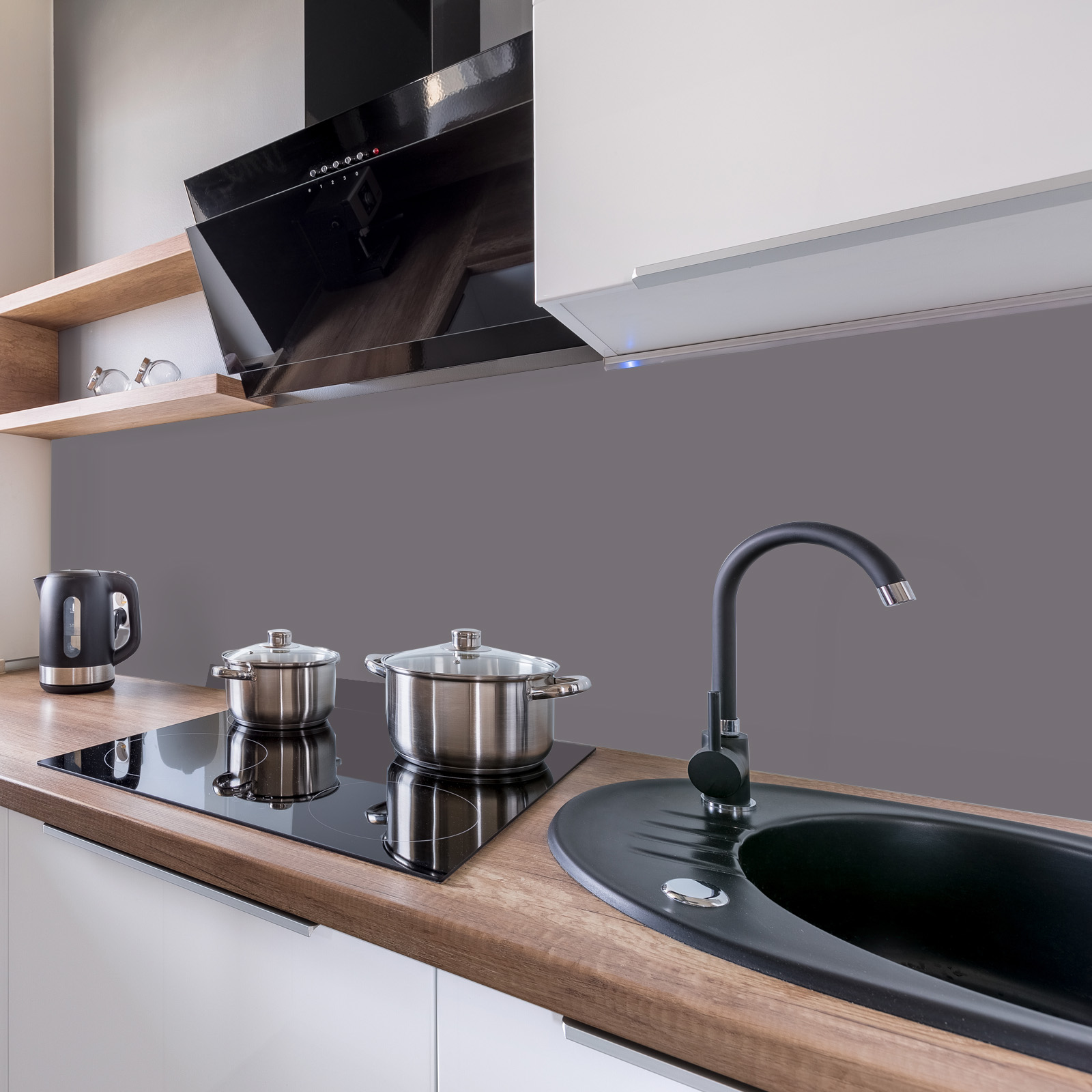 Kitchen Panel RAL 7046 - Telegrau 2