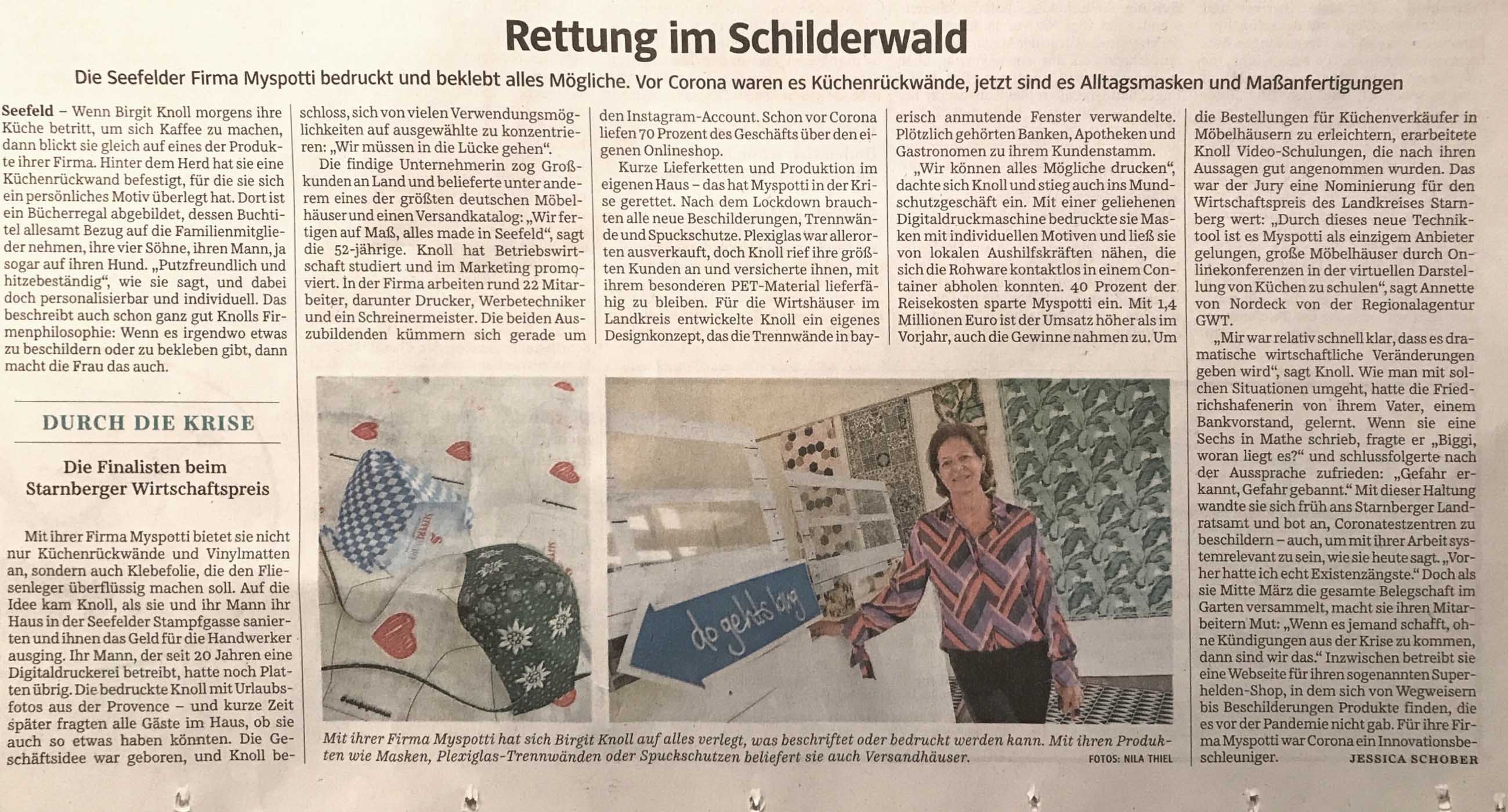 Presse-SueddeutscheZeitung-LandkeisStarnberg-15-10-2020