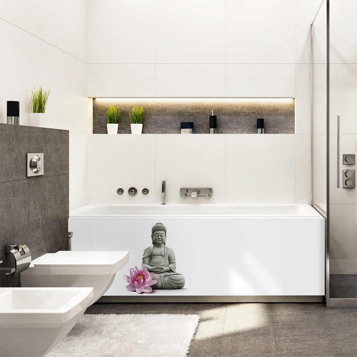 shower buddha